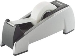 FELLOWES - 3/4" Wide, Single Roll, Manual Table/Desk Tape Dispenser - Plastic - Industrial Tool & Supply