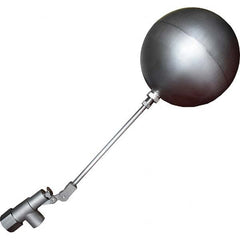 Control Devices - Float Valves Type: Mechanical Style: Angle Pattern-Single Seat - Industrial Tool & Supply