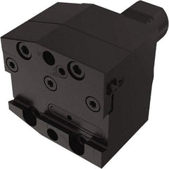 Seco - Tool Block Style 150.10-JETI, 20mm Blade Height, 96mm OAL, 66mm OAH, Indexable Cutoff Blade Tool Block - 30mm Shank Width, Through Coolant - Industrial Tool & Supply