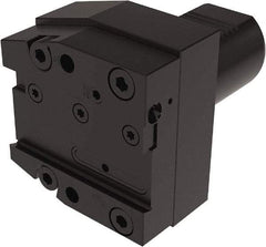 Seco - Tool Block Style 150.10-JETI, 25mm Blade Height, 96mm OAL, 90mm OAH, Indexable Cutoff Blade Tool Block - 50mm Shank Width, Through Coolant - Industrial Tool & Supply