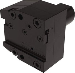 Seco - Tool Block Style 150.10-JETI, 25mm Blade Height, 96mm OAL, 85mm OAH, Indexable Cutoff Blade Tool Block - 40mm Shank Width, Through Coolant - Industrial Tool & Supply