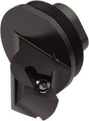 Seco - SDXCR, Right Hand Cut, 62.5° Lead Angle, 40mm Shank Height x 40mm Shank Width, Positive Rake Indexable Turning Toolholder - 25mm OAL, DC..11T3.. Insert Compatibility, Series GL - Industrial Tool & Supply