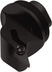 Seco - SVUBR, Right Hand Cut, 93° Lead Angle, 40mm Shank Height x 40mm Shank Width, Positive Rake Indexable Turning Toolholder - 32mm OAL, VBMT1604.. Insert Compatibility, Series GL - Industrial Tool & Supply