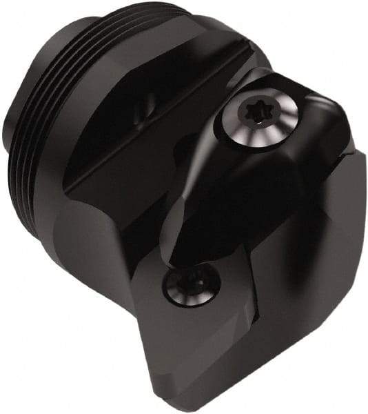 Seco - DDUNL, Left Hand Cut, 93° Lead Angle, 32mm Shank Height x 32mm Shank Width, Negative Rake Indexable Turning Toolholder - 32mm OAL, DN..1504.. Insert Compatibility, Series GL - Industrial Tool & Supply