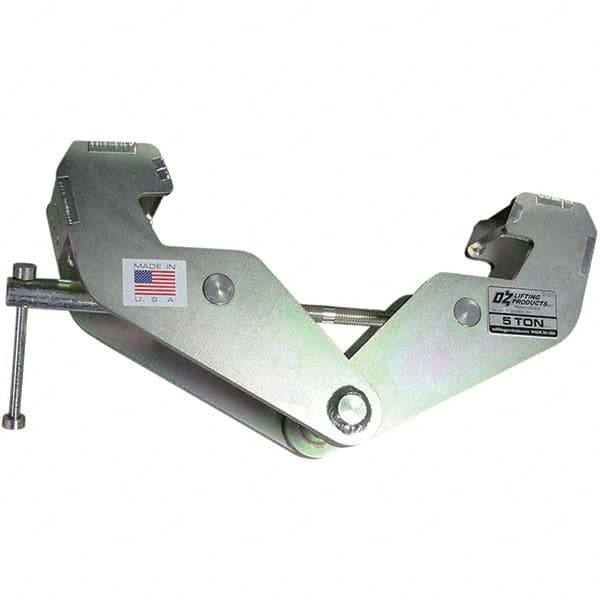 OZ Lifting Products - Lifting Clamps Type: Beam Clamp Minimum Grip (Decimal Inch): 3.50 - Industrial Tool & Supply