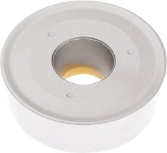 Seco - RCMX250700 RR94 Grade TP3501 Carbide Turning Insert - TiCN/Al2O3 Finish, Round, 25mm Inscr Circle, 5/16" Thick - Industrial Tool & Supply