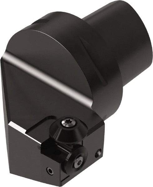 Seco - Insert Style Thread Chaser, 80mm Head Length, Right Hand Cut, External Modular Threading Cutting Unit Head - System Size C8, 55mm Center to Cutting Edge, Series Seco-Capto - Industrial Tool & Supply