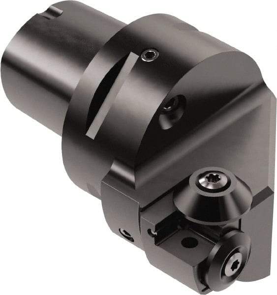 Seco - Insert Style Thread Chaser, 65mm Head Length, Left Hand Cut, External Modular Threading Cutting Unit Head - System Size C6, 45mm Center to Cutting Edge, Series Seco-Capto - Industrial Tool & Supply