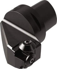 Seco - Insert Style Thread Chaser, 65mm Head Length, Right Hand Cut, External Modular Threading Cutting Unit Head - System Size C6, 45mm Center to Cutting Edge, Series Seco-Capto - Industrial Tool & Supply