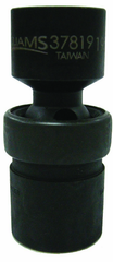 22mm - 1/2" Drive - 6 Point - Universal Impact Socket - Industrial Tool & Supply