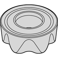Kennametal - RCGT2006M0 LF Grade KCSM40 Carbide Milling Insert - AlTiN/TiN Finish, 1/4" Thick, 20mm Inscribed Circle - Industrial Tool & Supply