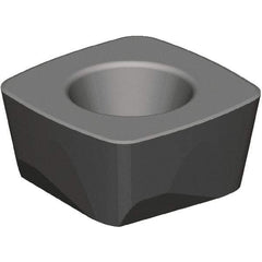 Kennametal - XPPW060310 D Grade KCPM40 Carbide Milling Insert - TiAlN/AlCrN Finish, 1/8" Thick, 7mm Inscribed Circle, 1mm Corner Radius - Industrial Tool & Supply