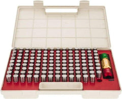SPI - 125 Piece, 0.626-0.75 Inch Diameter Plug and Pin Gage Set - Minus 0.0002 Inch Tolerance, Class ZZ - Industrial Tool & Supply