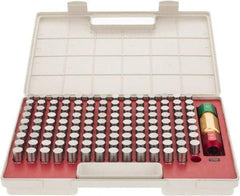 SPI - 125 Piece, 0.626-0.75 Inch Diameter Plug and Pin Gage Set - Plus 0.0002 Inch Tolerance, Class ZZ - Industrial Tool & Supply