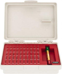 SPI - 50 Piece, 0.011-0.06 Inch Diameter Plug and Pin Gage Set - Plus 0.0002 Inch Tolerance, Class ZZ - Industrial Tool & Supply