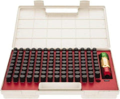 SPI - 125 Piece, 0.626-0.75 Inch Diameter Plug and Pin Gage Set - Plus 0.0002 Inch Tolerance, Class ZZ - Industrial Tool & Supply