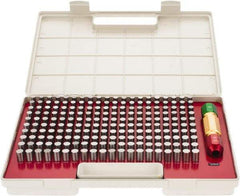 SPI - 200 Piece, 10-13.98mm Diameter Plug and Pin Gage Set - Minus 0.005mm Tolerance, Class ZZ - Industrial Tool & Supply