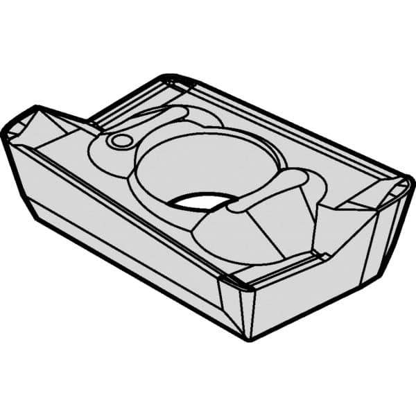 Kennametal - ADKT2328 GB Grade KCSM40 Carbide Milling Insert - AlTiN/TiN Finish, 4.5mm Thick - Industrial Tool & Supply