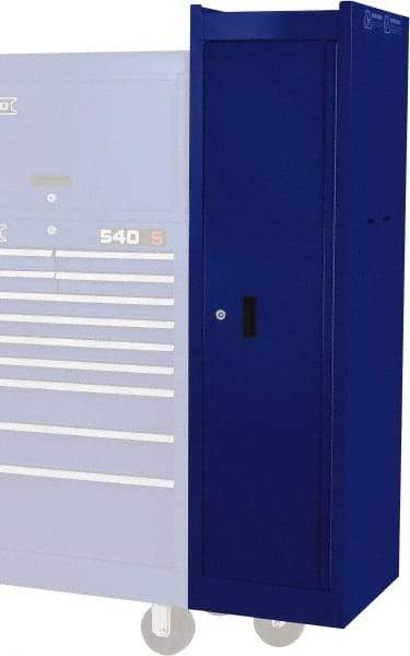 Proto - 4 Drawer Blue Locker Cabinet - 15" Wide x 58" High x 18" Deep, Use with Heavy-Duty Key Drawer Liner - Industrial Tool & Supply