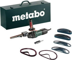 Metabo - 1/4 to 3/4 x 18", Air Belt Sander - 4,250 SFPM - Industrial Tool & Supply