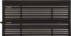 Proto - 15 Drawer Top Tool Chest - 88-1/4" Wide x 27" Deep x 27-1/4" High, Steel, Black - Industrial Tool & Supply