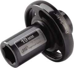 Ingersoll-Rand - 1/2" Drive 19mm Standard Impact Socket - 6 Points, 3-1/10" OAL - Industrial Tool & Supply