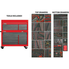 Proto - 1,046 Piece Master Tool Set - Comes in Tool Box - Industrial Tool & Supply