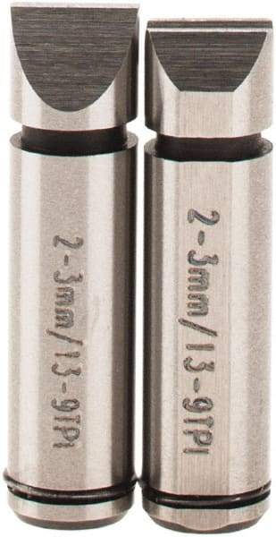 SPI - Micrometer Anvil - 2 to 3mm, Use with SPI Thread Micrometers - Industrial Tool & Supply