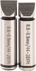 SPI - Micrometer Anvil - 1 to 0.9mm, Use with SPI Thread Micrometers - Industrial Tool & Supply