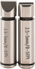 SPI - Micrometer Anvil - 4 to 5mm, Use with SPI Thread Micrometers - Industrial Tool & Supply