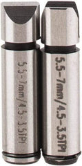SPI - Micrometer Anvil - 6 to 7mm, Use with SPI Thread Micrometers - Industrial Tool & Supply