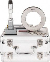 SPI - 3 to 3.5", 4.49" Gage Depth, Mechanical Inside Hole Micrometer - 0.0002" Graduation, 0.0002" Accuracy, Ratchet Stop Thimble - Industrial Tool & Supply