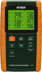 Extech - Temperature Recorders Type: Temperature Recorder Recording Time: 1 - 3600 Seconds - Industrial Tool & Supply