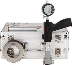 SPI - 2 to 2-1/2", 4.48" Deep, Pistol Grip Electronic Bore Gage - Up to 0.0002" Accuracy, 0.0001" Resolution, Includes Indicator - Industrial Tool & Supply