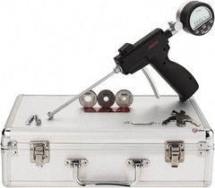 SPI - 0.275 to 1/2", 2" Deep, Pistol Grip Electronic Bore Gage Set - Up to 0.00016" Accuracy, 0.0001" Resolution, Includes Indicator - Industrial Tool & Supply