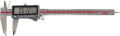 SPI - 0 to 8" Range 0.0005" Resolution, IP54 Electronic Caliper - Stainless Steel with 2" Stainless Steel Jaws, 0.001" Accuracy, Wireless Output - Industrial Tool & Supply