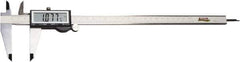 SPI - 0 to 12" Range 0.0005" Resolution, IP54 Electronic Caliper - Stainless Steel with 2-1/2" Stainless Steel Jaws, 0.0015" Accuracy - Industrial Tool & Supply