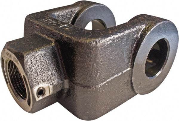 Taper Line - Air Cylinder Rod Clevis - Use with 1/2" Bore - Industrial Tool & Supply