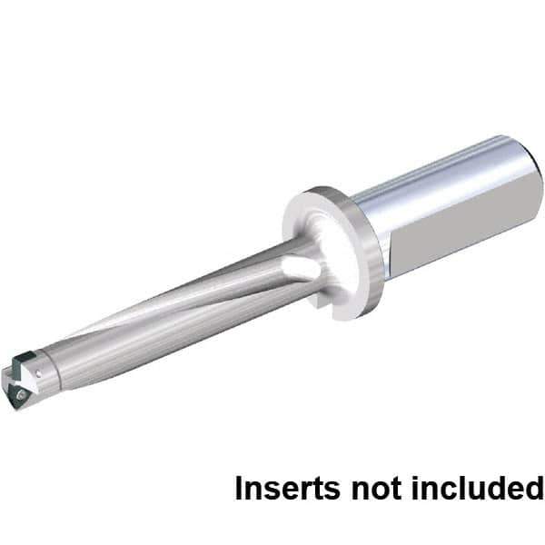 Kennametal - 85mm Max Drill Depth, 5xD, 17mm Diam, Indexable Insert Drill - 2 Inserts, 20mm Shank Diam, Straight Shank - Industrial Tool & Supply