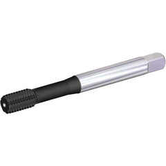 Kennametal - M12x1.75 Metric D11 Thread Limit Modified Bottoming Thread Forming Tap - Powdered Metal High Speed Steel, AlCrTiN Finish, 110mm OAL, 18mm Thread Length - Exact Industrial Supply