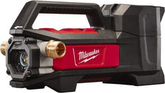 Milwaukee Tool - 1/4 hp, 18 Amp Rating, 18 Volts, Full-On Operation, Nonsubmersible Pump - Plastic Housing - Industrial Tool & Supply