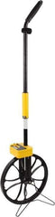 Johnson Level & Tool - 99,999' Counter Limit, 3-1/2' OAL, Measuring Wheel - Measures in Feet - Industrial Tool & Supply