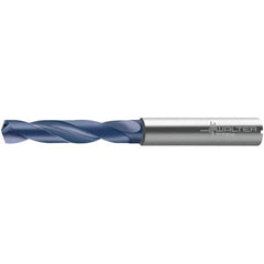 Walter-Titex - 14.2mm 140° Solid Carbide Screw Machine Drill Bit - Right Hand Cut, 65mm Flute Length, 115mm OAL, Through Coolant - Industrial Tool & Supply