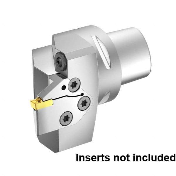 Kennametal - EG-P-GUP, EG-U-GUN, EG-U-GUP, ER-P-GUP, ER-U-GUN, ER-U-GUP Insert, 73.5mm Head Length, Modular Grooving Blade Holder Head - Right Hand Cut, System Size PSC80, Through Coolant, Series Beyond Evolution - Industrial Tool & Supply