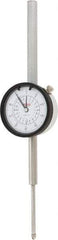 SPI - 2" Range, 0-100 Dial Reading, 0.001" Graduation Dial Drop Indicator - 2.2" Dial, 0.1" Range per Revolution, 0.004" Accuracy, Revolution Counter, Includes NIST Traceability Certification - Industrial Tool & Supply