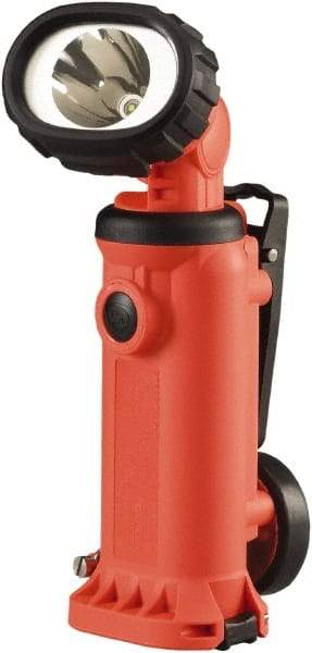 Streamlight - White LED Bulb, 150 Lumens, Industrial/Tactical Flashlight - Orange Plastic Body, 1 4.8 V\xB6Sub-C NiCad Battery Included - Industrial Tool & Supply