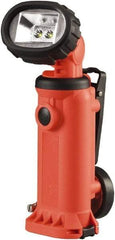 Streamlight - White LED Bulb, 163 Lumens, Industrial/Tactical Flashlight - Orange Plastic Body, 1 4.8 V\xB6Sub-C NiCad Battery Included - Industrial Tool & Supply