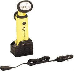 Streamlight - White LED Bulb, 200 Lumens, Industrial/Tactical Flashlight - Orange Plastic Body, 1 4.8 V\xB6Sub-C NiCad Battery Included - Industrial Tool & Supply