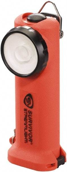 Streamlight - White LED Bulb, 175 Lumens, Industrial/Tactical Flashlight - Orange Plastic Body, 1 4.8 V\xB6Sub-C NiCad Battery Included - Industrial Tool & Supply