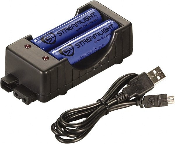 Streamlight - Battery Chargers Battery Size Compatibility: 3.7V Battery Chemistry Compatibility: Lithium-Ion - Industrial Tool & Supply